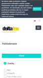 Mobile Screenshot of deltatex.i-textil.eu